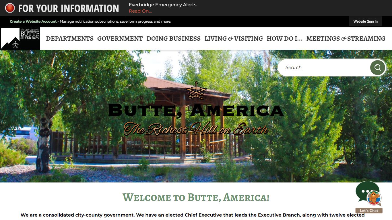 City and County of Butte-Silver Bow, MT | Official Website